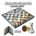 Chess Board - Magnetic & Folding-4812-A - Fitness Mart -Monopoly.