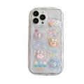 3D Graffiti Cartoon Chain Phone Cases for Samsung Galaxy S24 Ultra A54 A55 A14 A24 A25 A15 A33 A34 A32 A15 A51 A52 A53 A72 Case.