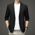 Sun Protection Clothing Men 2023 New Ice Silk Lightweight Spring and Summer Thin Mens Blazer Jacket Smart Casual Male Suit Coat.