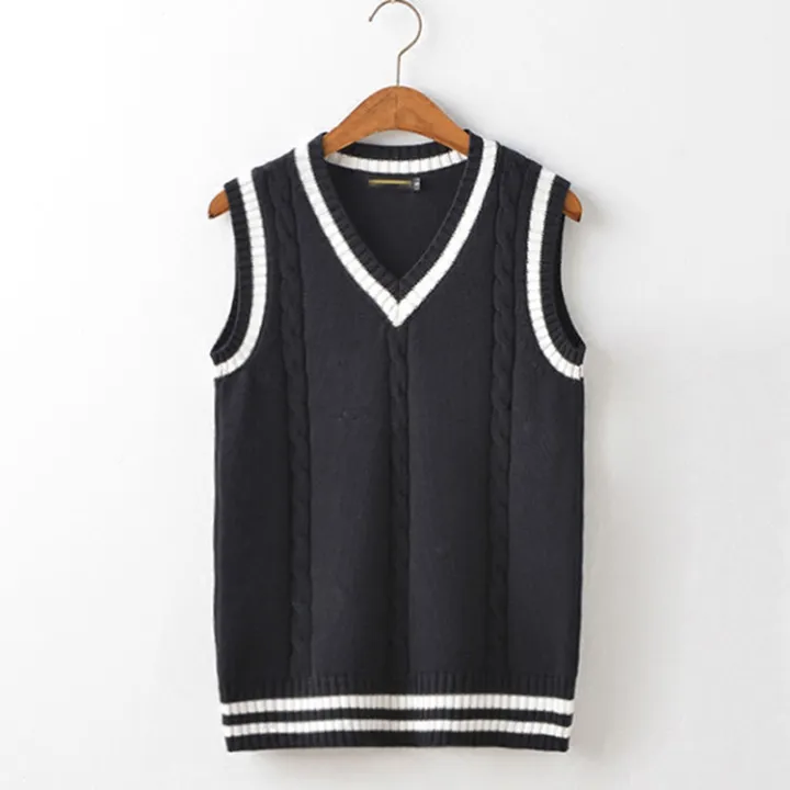 Sweater%20Vest%20Men%20Autumn%20Winter%20Velvet%20V-neck%20Striped%20Big%20Size%205XL%20Oversize%20Mens%20Couples%20Preppy%20Style%20Students%20Vests%20-%20Image%202