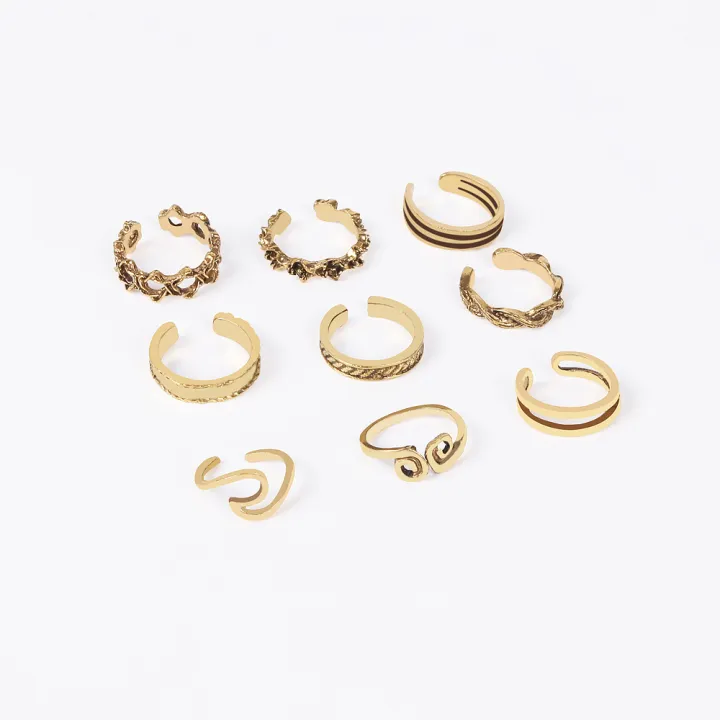 9Pcs%20Beach%20Foot%20Ring%20Open%20Adjustable%20Toe%20Rings%20Set%20for%20Women%20Foot%20Jewelry%20-%20Image%202