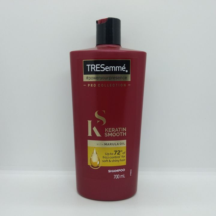 Tresemme Shampoo 700ml Keratin Smooth With Marula Oil Shampoo