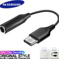 SAMSUNG Type C 3.5 Jack Earphone Cable USB C to 3.5mm AUX Headhones Adapter For SAMSUNG Galaxy Note 10 Plus 10+ A90 A80 A6/Samsung Type - C to 3.5mm Headphone Adapter. 