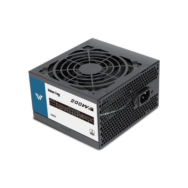 Value-Top S200i Real 200w ATX Power Supply (Black)