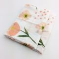 60*60CM bamboo muslin swaddles Wrap Burpy Towel Scraf Bibs muslin baby blanket big diaper. 
