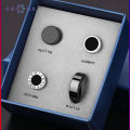 [ New ] Titanium Steel Ear Studs Suit Men's Retro Non-Fading Earrings High Sense Simple Earrings Women's All-Match Fashion Ornament Accessories. 