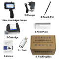 Handheld Inkjet Printer Production Expire Date Batch Code Serial Number Barcode Qr Code Logo Hand Jet Printer. 