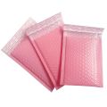 NXFDSIOZ 100PCS Foam Envelope Bags Self Seal Mailers Padded Envelopes with Bubble Mailing Bag Packages Bag Pink.
