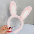 Plush Headband Cartoon Hair Bands Furry Hair Hoops Lolita Cosplay Headwear Korean Hair Accessories.