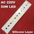 50W DIRECT AC 220V 24C2B9V WHITE Color 220V 50Watt LED Light Bulbs 198x34mm 48Pcs White SMD LED Light SMD Board 220V SMD LED Light Plate SMD LED Light 50W. 