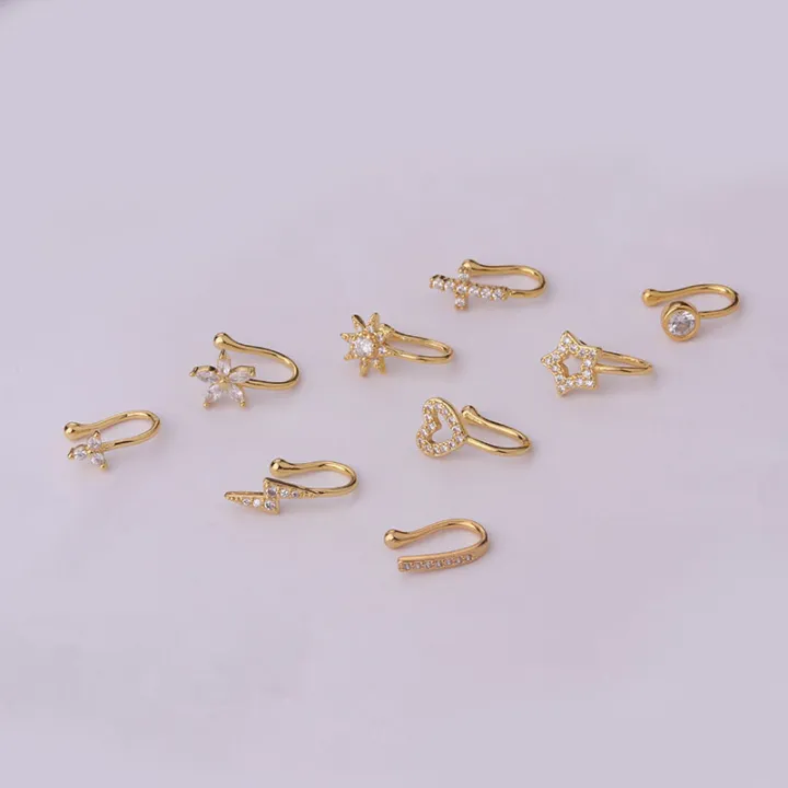 1%20Pc%20Trendy%20Copper%20Butterfly%20Nose%20Pin%20for%20Women/%20Flower%20Copper%20Zirconia%20Non%20Piercing%20Nose%20Cuffs%20for%20Women%20Simple%20-%20Ear%20Clip%20for%20Women%202025%20-%20Image%204