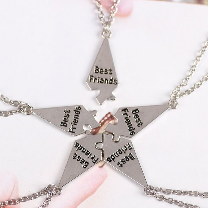5-piece%20Fashion%20Men%20And%20Women%20Necklace%20Creative%20Stitching%20Five-pointed%20Star%20Alloy%20Pendant%20Best%20Friend%20Friendship%20Jewelry%20Gifts%20-%20Image%203