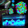 Aquarium Decorative Glowing Stone Radium Pebbles For Decorations 250 gram. 