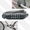 Cycling Security 5 Digit Combination Password Bike Bicycle Cable Chain Lock - Cycle Accessories - Cycle Accessories - Cycle Light. 