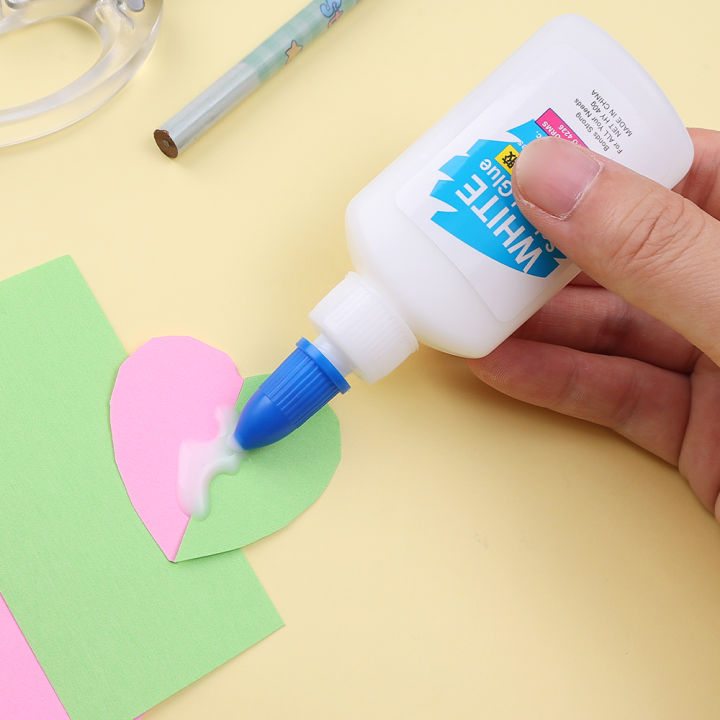 1PC 40ML White Glue Bakelite Latex Adhesive Kindergarten DIY Art Labor Office Stationery