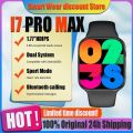 I7 Pro Max Smart Watch Series 7 Sports Fitness Customized Dial Men and Women Bluetooth Call Gift for IOS and Android.
