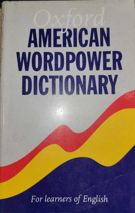 Oxford American Wordpower Dictionary By Ruth Urbom