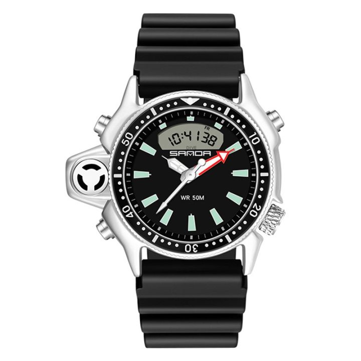 SANDA%203008%20Multifunctional%20Men%20Outdoor%20Sports%20Noctilucent%2050m%20Waterproof%20Digital%20Wrist%20Watch%20-%20Image%209