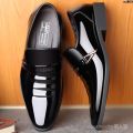 ! Spring and Summer Young Men ︵ Men's Leather Shoes New Korean Style Feet Shang Fashion Cover British Men's Shoes Pointed Toe Business Shoes Casual Shoes 〞.