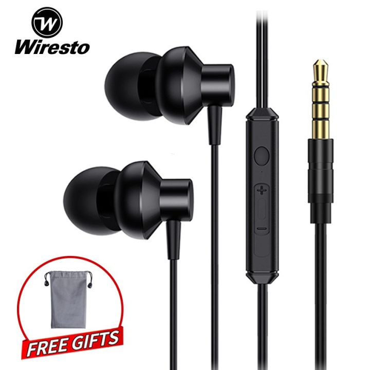 Wiresto%20Wired%20Earphones%203.5mm%20Gaming%20Headset%20Earbuds%20Mini%20In-Ear%20Headphones%20Hi-Fi%20Sound%20Quality%20Subwoofer%20-%20Image%204