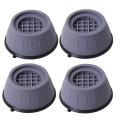 4Pcs Anti Vibration Feet Pads Washing Machine Rubber Mat Anti-Vibration Pad Dryer Non-Slip Universal Fixed Washing Machine Stand.