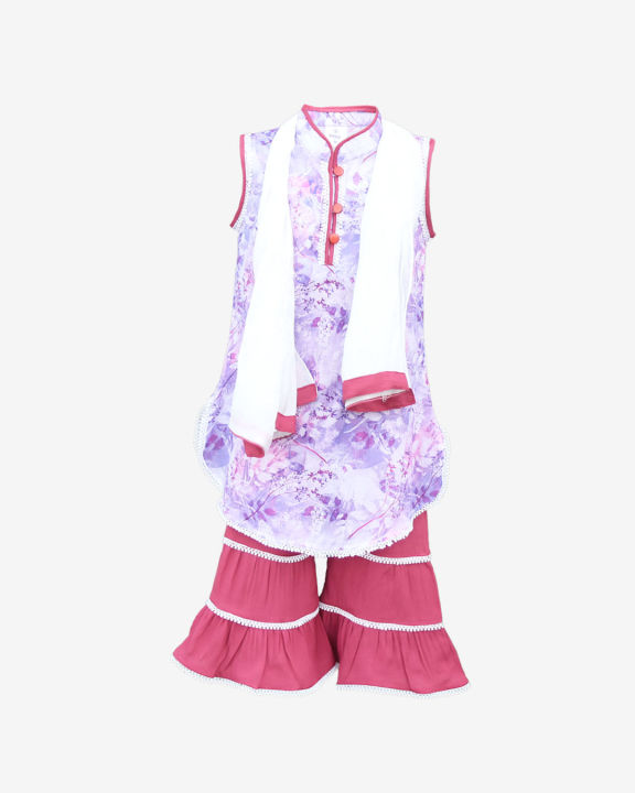 White%20Purple%20Magenta%20Voil%20Cotton%20Print%20Salwar%20kameez%20for%20Baby%20Girls%20Dress%20-%20Image%202