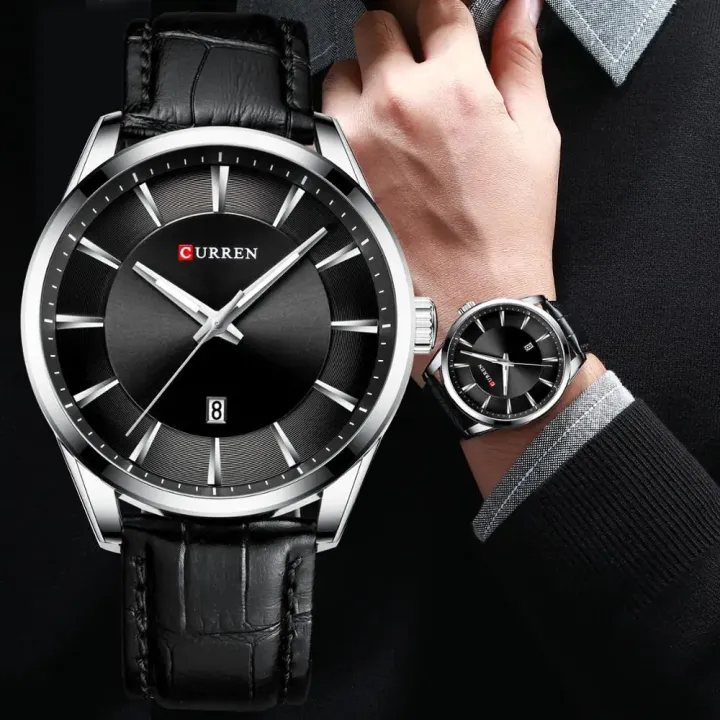 Curren%208365%20Men's%20Wristwatch%20Leather%20Fashionable%20Casual%20Watch%20For%20Men-%20Black%20-%20Image%206