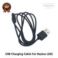 Haylou Solar LS02 Magnetic Charging Cable High Quality USB Charger Cable USB Charging Cable Dock Bracelet Charger for Haylou Solar LS02 Smart Watch.
