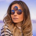 2022 New Third Eye Round Sunglasses Women/Men Reflective Mirrored Black Lens Sun Glasses Three Lenses Eyewear Shades UV400.
