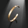Ayatul Kursi Stainless Steel Cuff Bracelet Arabic Bracelet Messager Islamic Muslim Men and Women||||'s Jewelry Eid Al-Fitr Gift BruberryBe.