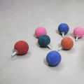 Aquarium Air Bubble Stone (2 Pieces to 50 Pieces) - Round Shape Medium Size (1.5 Inch) Multicolor Oxygen Bubble Stones for Freshwater/Saltwater Tanks. 