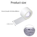 1 Roll Sweat Pads Collar Protectors for Men Shirts - Disposable White Shirt Neck Tape - Dress Hat Collar Self Adhesive Invisible Liner Patch Against Sweat Stain(314 Inch).