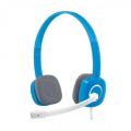 Logitech H150 Blue Headphone for pc laptop. 