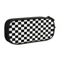 Custom Classic Checkerboard Cute Pencil Cases Boy Girl Large Capacity Chess Board Pencil Box School Supplies. 