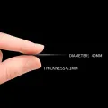 1Pcs NFC Andriod MCT Copy Clone IC 13.56Mhz RFID CUID Sticker Key Tag Label UID Changeable Block 0 Writable Rewrite Card. 