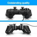 USB Wired Controller For Sony Playstation 3 Double Vibration Shock For PS3 Gamepad Joypad Joystick Controle For PC Game Console.
