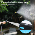Electric Garden Watering with 2 Meters Hose USB Adjustable Lawn Sprayer Nozzle Sprinkler Weeds Plant Mister.