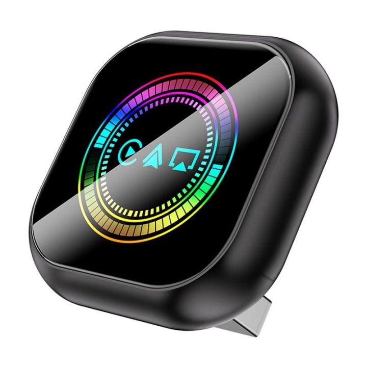 Smart Carplay Adapter 3in1 Wireless Airplay Android Auto USB Dongle Wired Plug and Play to Car Use