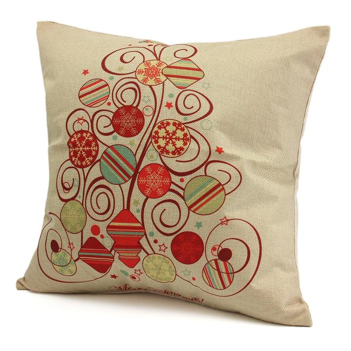 Softly Cushion Cover 45X45cm Cotton Xmas Throw Pillow Cases Home Decorative Cushion Cover Square Pillow #11