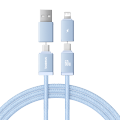 Baseus Versatile Two-for-Two Fast Charging Cable U+C to C+L 60W 0.6m 1m 2m.