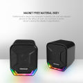 FANTECH SONAR GS202 RGB LED Speaker 3.5MM PLUG and USB PLUG Gaming Speaker for Game Player Portable Speaker for PC Laptop. 