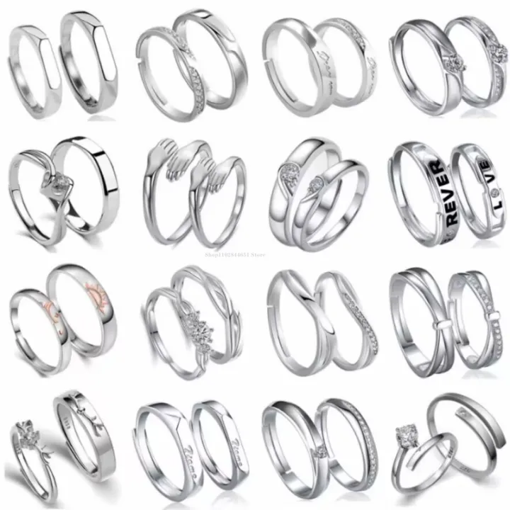 999%20Sterling%20Silver%20Clay%20Handmade%20DIY%20Silver%20Jewelry%20Couple%20Ring%20Pendant%20Birthday%20Gift%20Pottery%20Sculpture%20Made%20of%20Metal%20Material%20MuXiaRe%20-%20Image%206