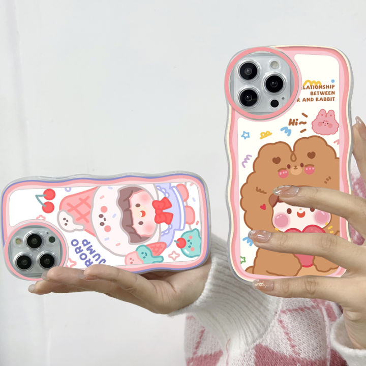 Jizetin%20for%20Samsung%20A03%20Core%20Back%20Cover%20+%20Free%20Pop%20Socket%20Lovely%20Girl%20Soft%20Wavy%20Shape%20TPU%20Phone%20Case%20For%20Girls%20Boys%20-%20Image%206