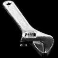 4 inch 100mm Mini Size Metal Adjustable Spanner Wrench. 
