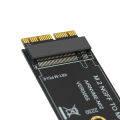 M.2 NVME SSD Convert Adapter Card for MacBook Air Pro Retina 2013-2017 NVME/AHCI SSD Kit for A1465 A1466 A1398 A1502. 
