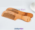 Natural Wooden Detangling Comb For All Type Hair. 