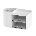 Pencil Pen Holder Storage Box for Desk, Office Desk Organizer, Cute Desktop Stationery Organizer, Stationery Holder Storage Box.