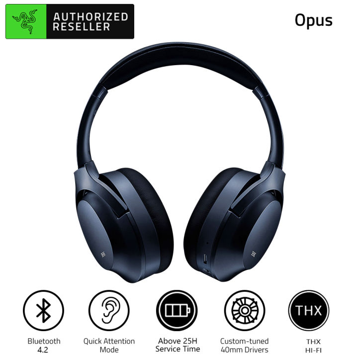Razer OPUS Headset ANC Active Noise-canceling Wireless BT Hi