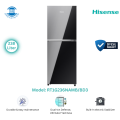 HISENSE 238 Liter TMF Glass Door Inverter Refrigerator | RT1G236NAMB/BD3. 