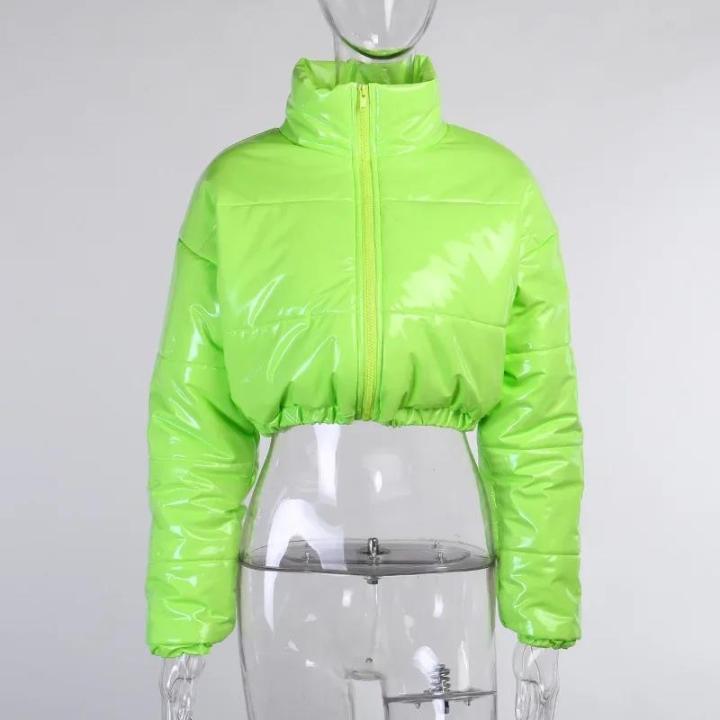 Fashion%20Cute%20Women%20Bright%20PU%20Pink%20Puffer%20Jacket%20Winter%20Warm%20Bubble%20Coats%20Shiny%20Leather%20Parkas%20Down%20Zipper%20Cropped%20Jackets%20Parkas%20-%20Image%206